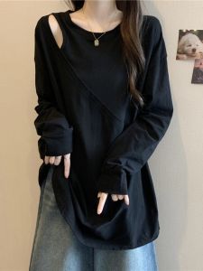 AIYITI | Oversized Lazy Style Loose Slimming Lace T-Shirt