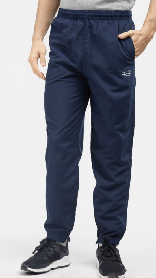 Cheetah Men Seluar Sukan Panjang Lelaki Regular Fit Polyester Grip Opening Legs with Zip Tracksuit - 51122(R)