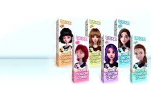 UMI DEXE Hair Color Comb 200ml Exp:08/25 Golden Brown Black Cherry Freshlight Permanent Hair Dye Coloring Care Shampoo 染发剂
