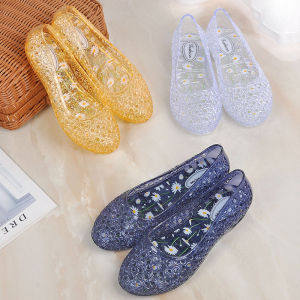 Dép Nhựa Đế Mềm Mùa Hè Cho Mẹ Đi Làm Dép Đi Trong Nhà Dép Đi Ngoài Trời Đế Rỗng Thoáng Khí Thoải Mái Cho Phụ Nữ Trung Niên Và Cao Tuổi