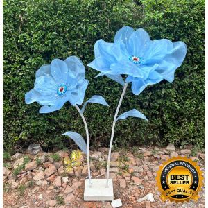 standing bunga daisy lampu dekorasi pelaminan/lampu taman/lampu hias/lampu ruang tamu/lampu kamar