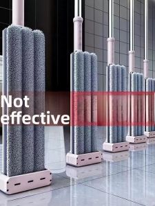 New Large Size Lazy Person Hand Wash Free Floor Mop Flat Mop for Tile Wooden Floor Wet And Dry Dual Purpose Cleaning Tool