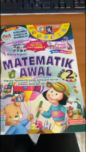 [2 in 1] Buku Aktiviti Matematik Awal Prasekolah Buku 2 | Siri Kreatif Prasekolah | KSPK