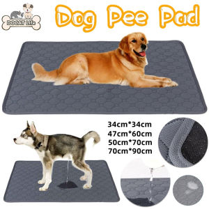 Pet Pee Pad Waterproof Washable Non-slip Puppy Potty Training Urine Pad Reusable Cat Dog Diapers