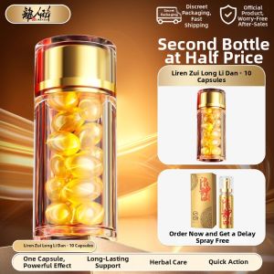 LIRENZUI | Delay Erection Enlargement Herbal Pills for Men