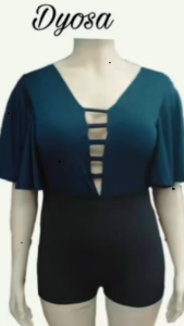 YSMRD OL SHOPE PLUS SIZE SWIMSUIT [MARIPOSA]