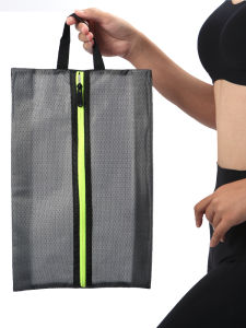 Wholesale Logo Custom TPU Zipper Travel Shoes Storage Bag  Waterproof Packing  Golf Shoe Dust Bags