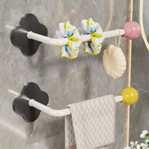 Giá Treo Khăn Phòng Tắm Đa Năng Treo Tường Giá Để Đồ Trong Gương Giá Để Khăn Quấn Tóc Đa Năng Dùng Trong Gia Đình