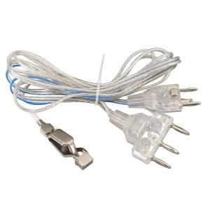 Fencing Saber Foil Epee Body Cord Stainless Steel Plastic Transparent Fencing Head Wire for Competitions Epee Body Cord
