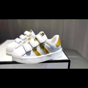 youNme Kids White Shoes For Girls Rubber Shoes Sapatos Boys Fashion Sneakers 1 To 5 Years Old