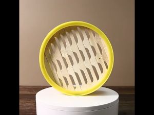 14.5cm / 18 cm Kukusan Bambu Food Grade Premium Pengukus Dari Bambu Dengan Ring Plastic