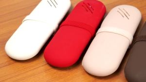 Makeup Brush Bag Travel Strap Design Cosmetic Silicone Portable Makeup Brush Case Cosmetic Organizer Toothbrush Storage