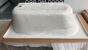 Bồn tắm xây chất liệu Aclyric cao cấp dài 1m4 1m5 1m6 1m7