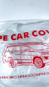 Cover Sarung Selimut Plastik Mobil Transparan Sarung Mobil Bening Auto Cover