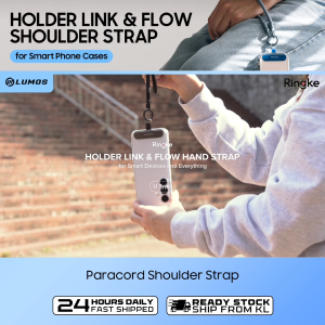 Ringke Holder Link and Flow Shoulder Strap for Smart Phone Cases Paracord Shoulder Strap