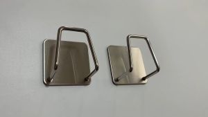 Stainless Steel Self-Adhesive Sink Sponge Holder – Rustproof Drain Rack for Dishcloth Organizing