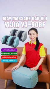 Máy Massage Đầu Gối YIJIA YJ-908F - Nén Ép Túi Khí Kết Hợp Rung Nóng