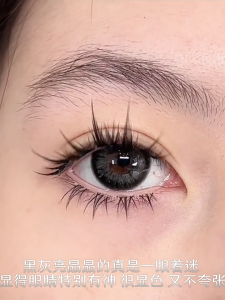 （12months）0-800 degree Daily Colored Eyes with power（Loose Piece）新款大直径美瞳马德栗粉土耳其棕斯里蓝慕尼灰混血年抛隐形眼镜女 naturally enlarge your eyes hot sale big eyes