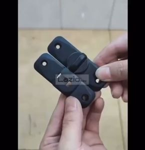 180 and 90 degree barn door lock latch flip heavy duty safety bar gate