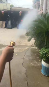 Nozzle Sprayer Adjustable / Adjustable Penyiraman Taman Mist Sprayer Nozzle / Ujung Semprotan Sprayer Elektrik Kuningan