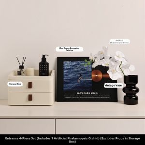 Creative Vintage High-End Vinyl Record Decor