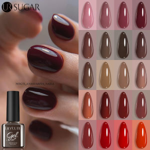 Ur Đường 125 Màu Sắc 7Ml Gel sơn móng tay nghệ thuật vật tư làm móng Vernis bán vĩnh viễn Móng Tay làm móng tay nghệ thuật Ngâm Tắt LED móng tay gel UV Vecni