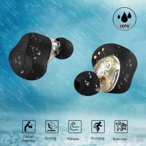 Original S115 Plus TWS of QCC3040 Chip Earphones True Wireless Stereo Earbuds Strong bass Headset Bluetooth Headphones with Mic