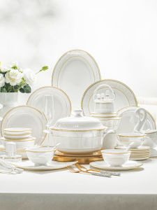 YICHEN | Luxury Aesthetic New Bone China Dish Set