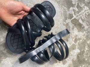 Dép nam cao su BÁC Hồ cao cấp đẹp quai chéo ngang có quai hậu thời trang