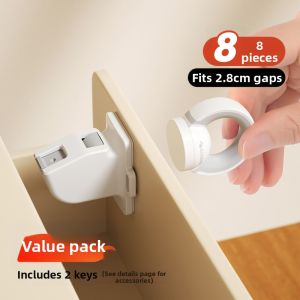 EUDEMON | Baby Proofing Magnetic Drawer Locks No Drilling