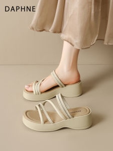 Daphne | Thick Heel Elegant Womens Roman Sandals