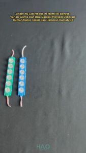 LAMPU LED MODUL STRIP 6MATA/ MODUL MATA TIMBUL / 3030 SMD 13620 12V 24V WATERPROOF