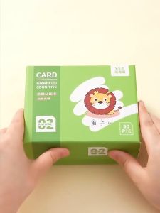 [SG Stock] Reusable Flash Cards Magic Water Colouring Card With Pen Preschool Educational Toy Birthday Gift