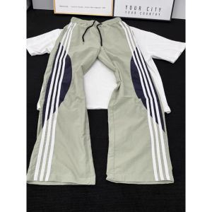 Quần Thể Thao Nam Nhanh Khô Bằng Lụa Băng Phong Cách Mỹ Mùa Hè Quần Dài Ống Đứng Rộng Rãi Thoải Mái Thoáng Khí