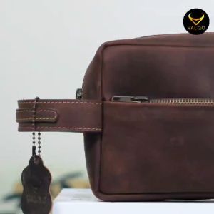 [VALQO] PANTHERA Pouch Kulit Sapi Clutch Handbag Kulit Sapi Tas Tangan Pria Wanita