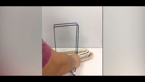 Metal Hanger Organizer Storage Portable Hanger Storage Rack Multi Functional Hanger Stacker