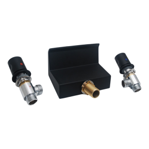 High Flow Bathtub Faucet for Hot and Cold Water Recessed Installation