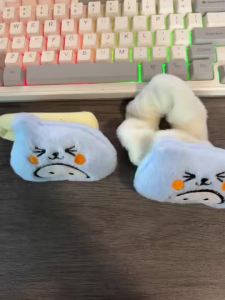 Bandai | Phụ Kiện Tóc Hình Gấu Bông Hoạt Hình Màu Xanh Kẹp Tóc Ruột Già Trang Trí ACG Băng Đô Thời Trang Dành Cho Mọi Lứa Tuổi