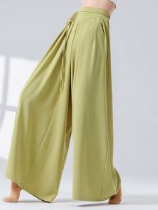 Quần Ống Rộng Cạp Cao Yoga Dancex New Lazy Zen Style Quần Rộng Thoải Mái Cho Khiêu Vũ Hiện Đại Và Tập Luyện