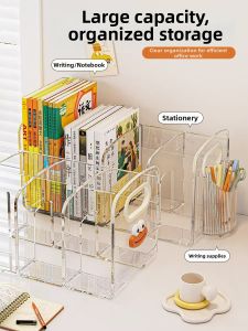 XUNHUAI | Clear Acrylic Bookshelf Organizer