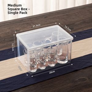 Multifunctional Wine Glass Storage Box