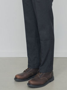 Genuine Leather Martin Boots Mens High Top Work Boots Retro Ameika Style British Wind Short Tube Stitching Elements Fashion Boots