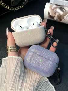 Wireless Bluetooth Airpods pro 2 Case Protective Cover Second Generation Third Generation Flash Powder Apple Earphone Shell