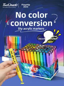 Touch mark | Gold High Light Marker Non-Bleeding Stackable Drawing Pen