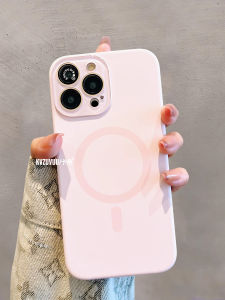 WEIXIN | Pure Color Magnetic Stand Case with Wireless Charging for iPhone 16 Pro Max 17 14 Pro 13 Pro