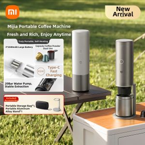 MIUI | Portable Office Home Outdoor Mini Handheld Automatic Dual-use Coffee Machine