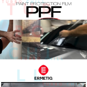 ERMETIQ PAINT PROTECTION FILM (PPF) 7.5mil CLEAR GLOSS TPU