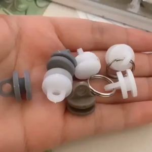 30pcs Large Truck Curtain Beads Plastic Curtain Roller With Ring For Liberation J6M J6P