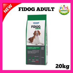 FIDOG ADULT dog food complete and balanced for all sizes 20 kg