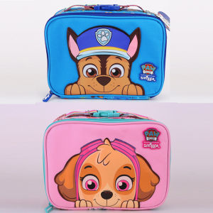 Smiggle Australia Square Portable Lunch Bag Children Outdoor Ice Pack Student Lunch Bag Durable Cloth Material Easy Carry